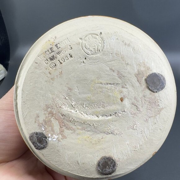 Vintage Whole Earth Clay Works Boho Vase 1984 Earth Tone Large Vase Vessel VTG - Picture 6 of 15